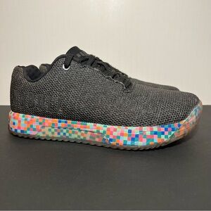 Mens NOBULL Outwork Pixel Heather Gray Training Shoes / Size 8.5 Men - 10 Women